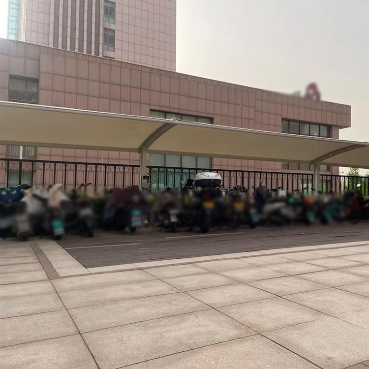 拜泉县膜结构电动车棚